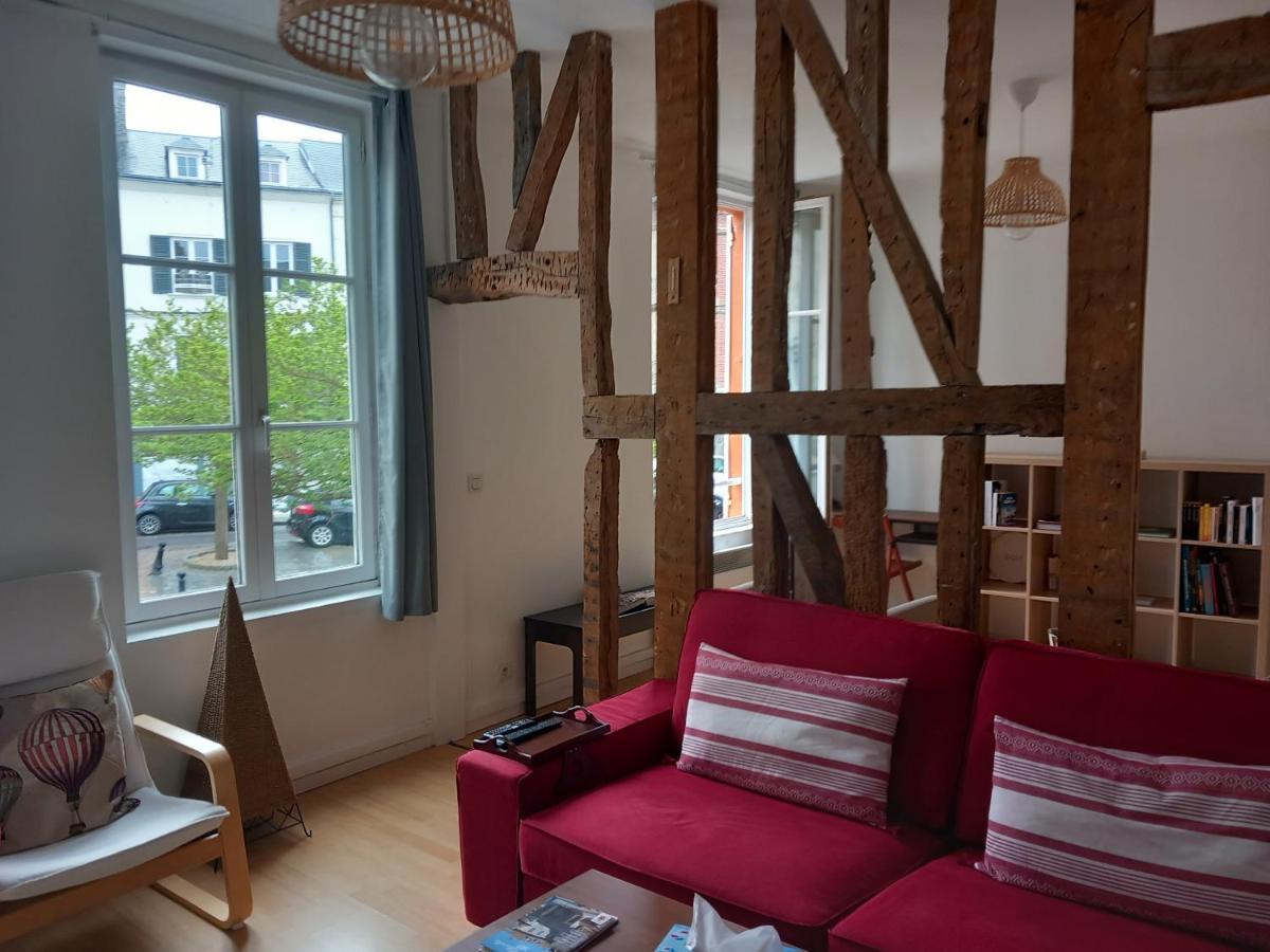 Apartmán Le Leon Honfleur Exteriér fotografie