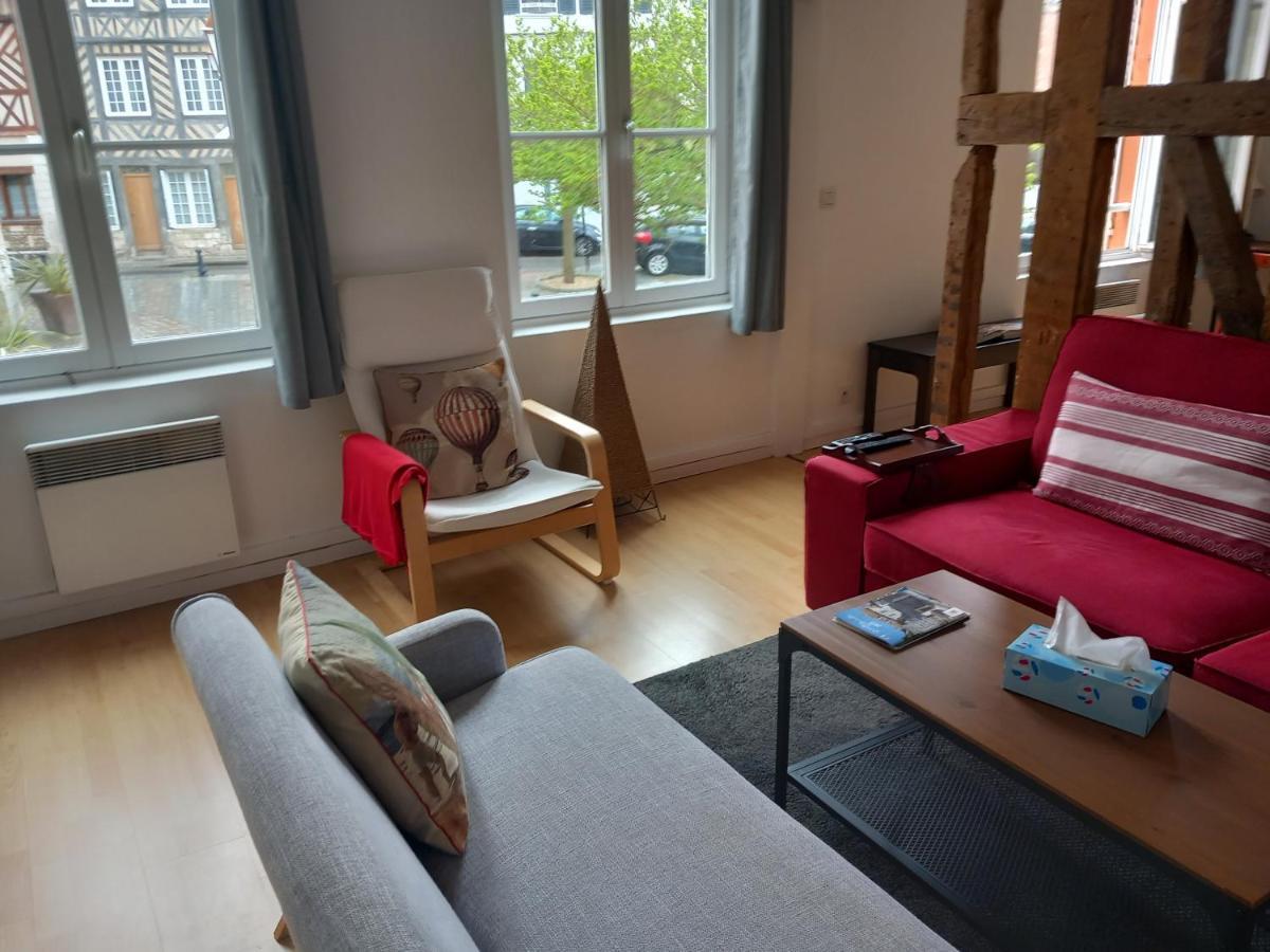 Apartmán Le Leon Honfleur Exteriér fotografie