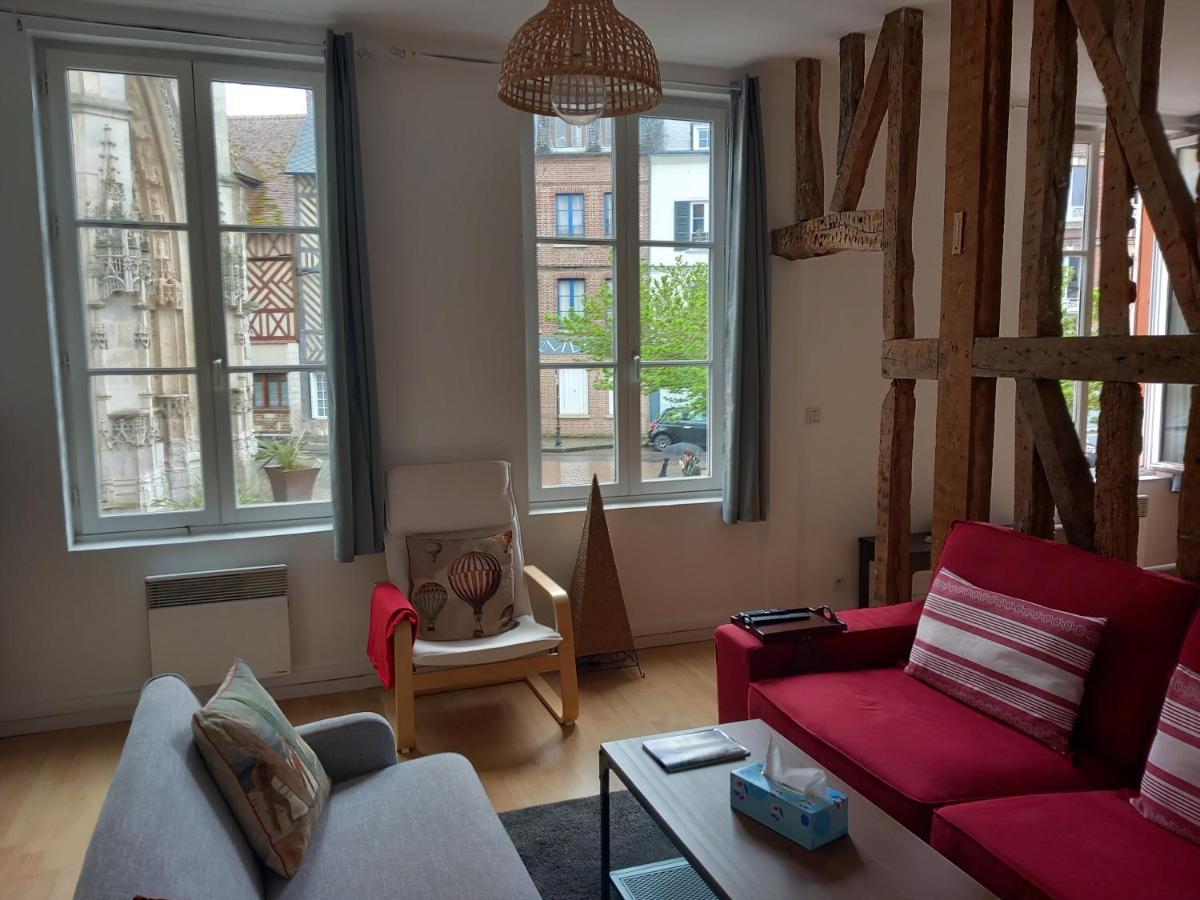 Apartmán Le Leon Honfleur Exteriér fotografie