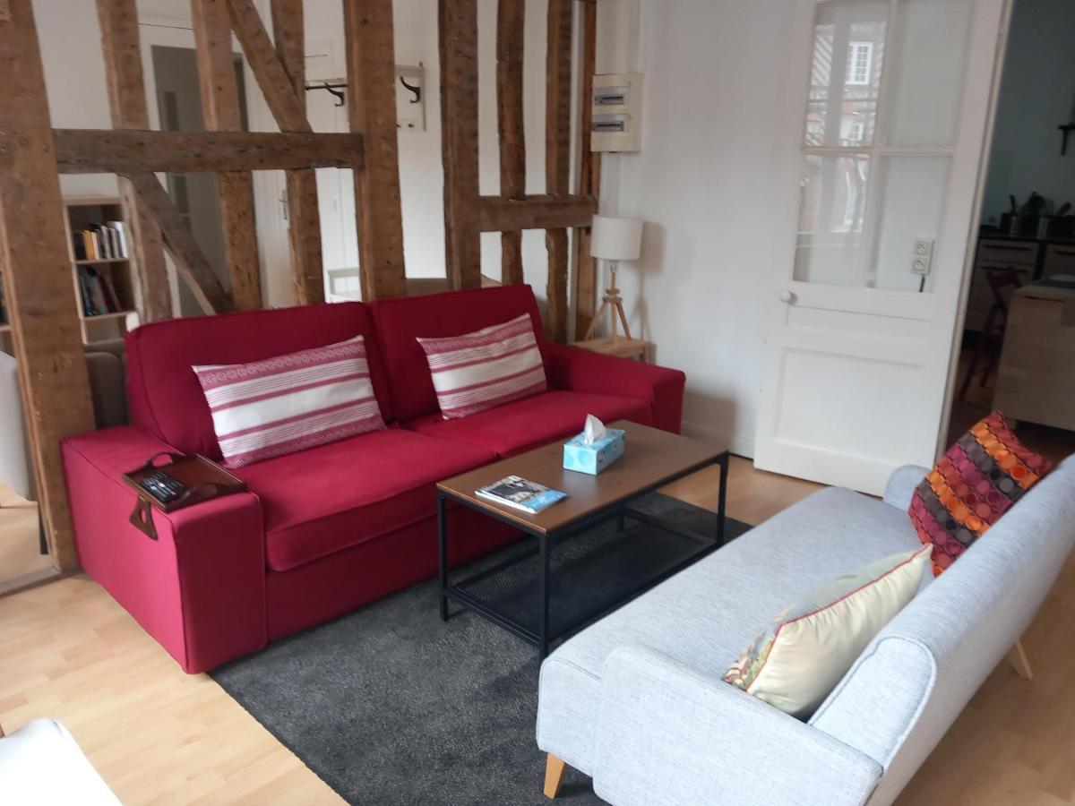 Apartmán Le Leon Honfleur Exteriér fotografie