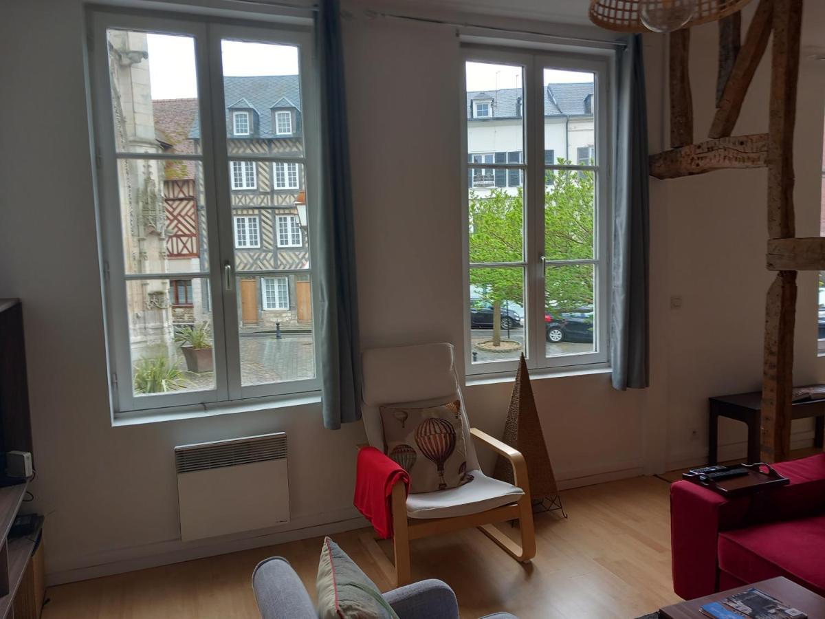 Apartmán Le Leon Honfleur Exteriér fotografie