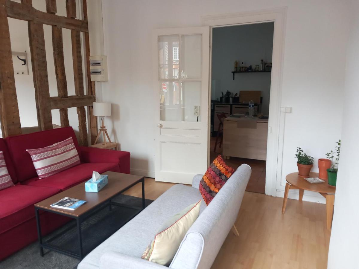 Apartmán Le Leon Honfleur Exteriér fotografie