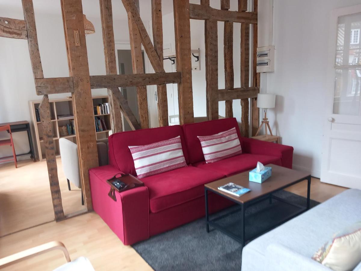 Apartmán Le Leon Honfleur Exteriér fotografie